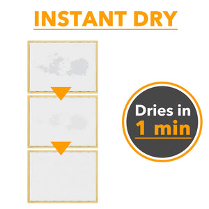 SpaceAid Bamboo Rack Dish Pad, Instant Dry Diatomaceous Earth Mat for Kitchen Counter, Stone Dish Fast Drying Mat Board (15.8 x 11.8 inch, White Marble)