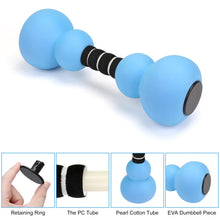 Load image into Gallery viewer, Water Dumbbells, 2PCS Aquatic Exercise Dumbbells, EVA Foam Water Weights for Adults Women Water Workouts Tools for Youth