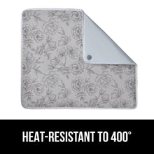 Load image into Gallery viewer, Ironing Board Cover and Pad, Silicone Coating, Thick Scorch Resistant Padding, Heavy Duty Iron Covers Standard Boards, Hook and Loop Fastener Strap, Silver, 15x54