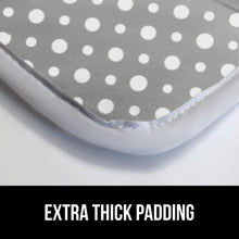 Load image into Gallery viewer, Ironing Board Cover and Pad, Silicone Coating, Thick Scorch Resistant Padding, Heavy Duty Iron Covers Standard Boards, Hook and Loop Fastener Strap, Silver, 15x54