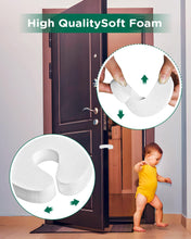Load image into Gallery viewer, Pack of 6 Door Finger Pinch Guards, Child Proof Door Slam Stopper, Prevents Fingers Injuries, Baby and Pets from Getting Locked in Room,Fits Any Doors Size