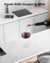 Load image into Gallery viewer, Electric Wine Opener Set - Rechargeable Wine Bottle Opener with Vacuum Stoppers,Wine Pourer, Foil Cutter,and Storage Stand - Ideal Wine Accessories &amp; Wine Gift Set for Wine Lovers