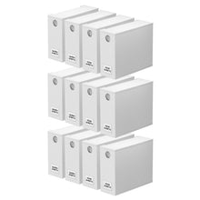 Load image into Gallery viewer, SpaceAid 8 Pack Bed Sheet Organizers and Storage, Foldable Sheet Organizer for Linen Closet, Sheets Set Folder Keeper with Window XL (Queen &amp; King Size) Bedding Container (Beige, 8 Pack)