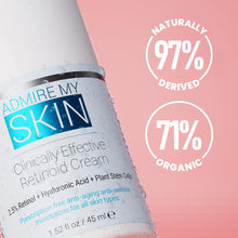 Load image into Gallery viewer, Admire My Skin Potent Retinoid Cream - Anti Aging Retinol Cream Moisturizer to Help Clear Acne Prone Skin, Eliminate Wrinkles and Provide You With That Healthy Youthful Glow