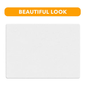 SpaceAid Bamboo Rack Dish Pad, Instant Dry Diatomaceous Earth Mat for Kitchen Counter, Stone Dish Fast Drying Mat Board (15.8 x 11.8 inch, White Marble)