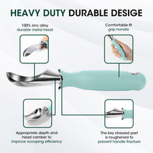 Load image into Gallery viewer, Beneno Heavy Duty Ice Cream Scoop - Upgraded Anti-Fracture Design, Comfortable Grip Long Handle, Effortless Scooping &amp; Dishwasher Safe, Black