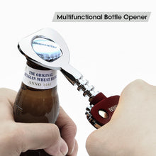 Load image into Gallery viewer, Beneno Wine Opener, Zinc Alloy Premium Wing Corkscrew with Multifunctional Bottles Opener, Sharp Wine Corkscrew with Ergonomic Non-Slip Wing Handle, Upgrade