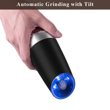Load image into Gallery viewer, Automatic Eletric Salt and Pepper Grinder Shakers Set, Battery Operated, Must Haves from TikTok, Silver, 2 Pack