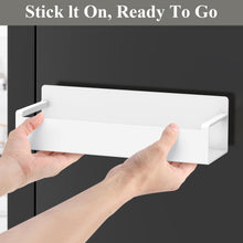 Load image into Gallery viewer, 4 Pack Magnetic Spice Rack Organizer for Refrigerator and Oven, Black Fridge Organizers and Storage for Kitchen