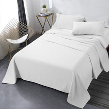 Load image into Gallery viewer, Secura Queen Bed Sheet Set, 4pcs Bedding Sheets &amp; Pillowcases, Soft Microfiber 1800 Thread Count 16&quot; Deep Pocket Luxury Bed Sheets - Hypoallergenic, Wrinkle &amp; Fade Resistant (Black)