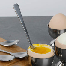 Load image into Gallery viewer, Stainless Steel Egg Spoons Egg Scoop for Hard Soft Boiled Egg Soft Boiled Egg Tool Set Stainless Steel Teaspoon Iced Tea Spoon,Coffee Spoon,Ice Cream Spoon
