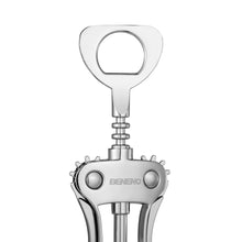 Load image into Gallery viewer, Beneno Wine Opener, Zinc Alloy Premium Wing Corkscrew with Multifunctional Bottles Opener, Sharp Wine Corkscrew with Ergonomic Non-Slip Wing Handle, Upgrade
