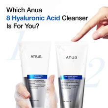 Load image into Gallery viewer, ANUA Moisturizing Gentle Gel Cleanser, Hyaluronic Acid, Squalane, Ceramide, Foaming Facial Korean Cleanser, pH Balance, Daily Hydrating Face Wash, Korean Skincare (150ml/5.07fl oz.)