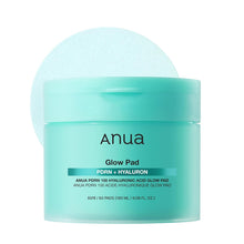 Load image into Gallery viewer, Anua PDRN 100 Hyaluronic Acid Pad, Glow-Plumping Korean Face Pad for Daily Skincare &amp; Makeup Prep, Dual-Sided Toner for Radiant Skin &amp; Deep Hydration, Korean Skin Care (180ml, 60 Pads)