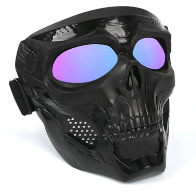 Outamateur Skull Goggle Mask Riding Mask Safety Road Riding UV Motorbike Glasses