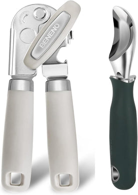 Beneno Can Opener with Ice Cream Scoop Bundle