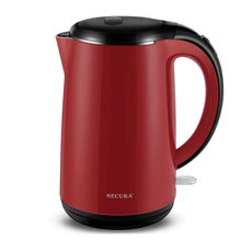 Load image into Gallery viewer, Secura Original Stainless Steel Double Wall Electric Water Kettle 1.8 Quart with Auto Shut-Off &amp; Boil-Dry Protection, Black Onyx SWK-1701DA/HB-3227B