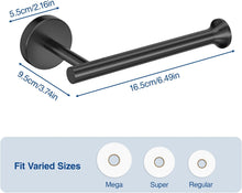 Load image into Gallery viewer, niffgaff 2 Paper Holder: Wall-Mounted &amp; Stand, Stainless Steel Toilet Paper Holder