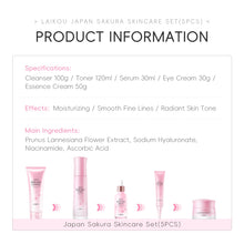 Load image into Gallery viewer, Skin Care Set, Skin Care Routine Kit for Women, Teen Face Care Kit Girls, Skincare Gift Set with Cleanser, Toner, Serum, Eye Cream, Face Cream 5pcs Mother&#39;s Day Christmas Birthday Daughter Wife