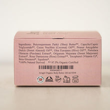 Load image into Gallery viewer, Organic Wild Rose Natural Nourishing Body Butter, Made in Israel | Moisturizing Cream with Shea Butter for Happy Skin - Paraben Free &amp; Vegan Friendly, 120ml