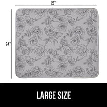 Load image into Gallery viewer, Ironing Board Cover and Pad, Silicone Coating, Thick Scorch Resistant Padding, Heavy Duty Iron Covers Standard Boards, Hook and Loop Fastener Strap, Silver, 15x54