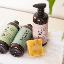 Load image into Gallery viewer, Apricot Seed Organic Body Peeling Soap Cleanser, Hyaluronic Acid &amp; Aloe Vera Cleanser, Exfoliating, Made in Israel, 16.9 Fl Oz