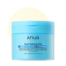 Load image into Gallery viewer, Anua 8 Hyaluronic Acid Catechin Calming Pad, Pore Care &amp; Cooling Effect with Korean Toner pad, Quick &amp; Easy Hydrating Daily Face Mask, Makeup Prep Routine, Korean Skin Care (185ml,110 Pads)
