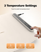 Load image into Gallery viewer, Food Warming Mat, iTRUSOU Electric Warming Tray Full Surface Heating to Keep Food Warm or Thawing, Versatile Food Warmer with 3 Temperature Setting for Parties Buffets Gatherings Holidays Daily Use
