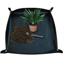 Load image into Gallery viewer, Foldable Plant Repotting Mat - Waterproof Indoor/Outdoor Gardening Mat - 26.8&quot; x 26.8&quot; (Green)