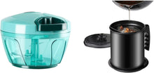 Load image into Gallery viewer, Manual Food Chopper and Bacon Grease Container(1.6L)