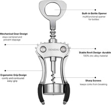 Load image into Gallery viewer, Can Opener Wine Opener Wing Corkscrew Bottle Opener