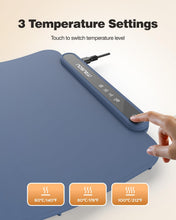 Load image into Gallery viewer, BW450 Dark Blue Electric Warming Tray Bundle with BW701 Dark Grey