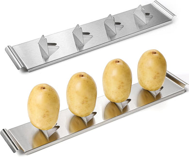 YellRin Stainless Steel Potato Barbecue Rack Potato Baking Stand for Home Kitchen