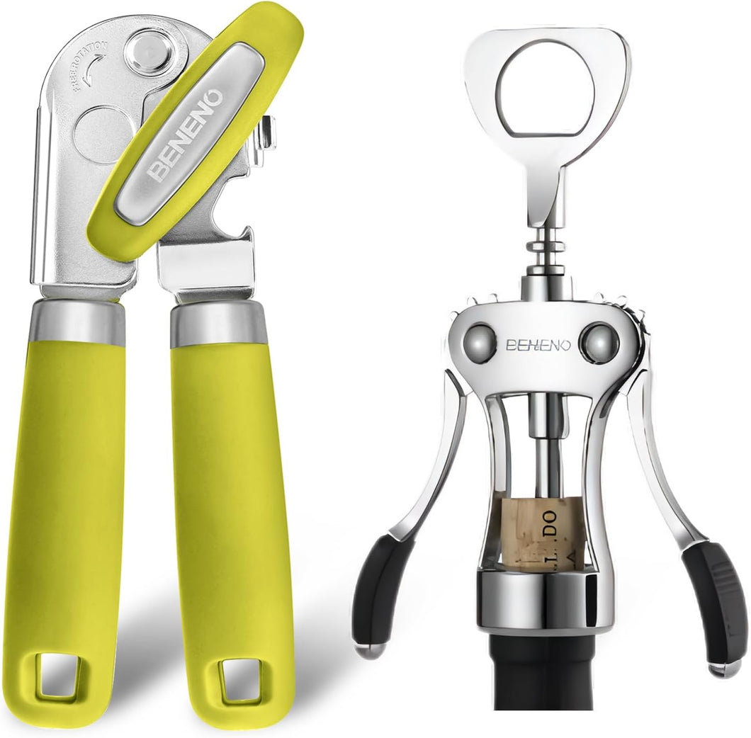 Can Opener Wine Opener Wing Corkscrew Bottle Opener