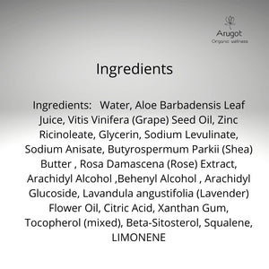 Lavender Rose Roll On Deodorant, Organic, Made in Israel | No Irritating Baking Soda or Aluminum