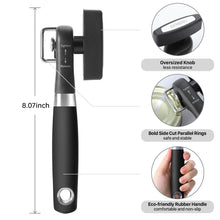 Load image into Gallery viewer, Beneno Can Opener, Manual Side Safe Cut Can Opener Smooth Edge with Durable Sharp Blade, Effort-Saving Knob &amp; Comfortable Non-slip Handle, Brown