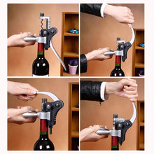 Load image into Gallery viewer, Wine Opener,Wine Bottle Opener, Wine Accessories Areator Wine Opener Kit, Red wine Corkscrew Set with Wood Case,Wine Gift with Luxury Packaging