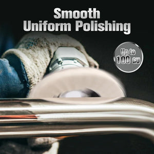 Wool Felt Flap Polishing Disc, 2025 New Wool Polishing Wheel Disc Buffing Pad, Premium Felt Polishing Pads for Metal, Marble Stone, Furniture Car Wax (4.5IN, 2)