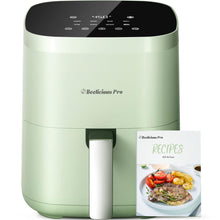 Load image into Gallery viewer, Air Fryer, Beelicious 8-in-1 Smart Compact 4QT Air Fryers, Shake Reminder,450°F Digital Airfryer with Flavor-Lock Tech,Tempered Glass Display, Dishwasher-Safe &amp; Nonstick, Fit for 1-3 People, Avo Green