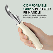 Load image into Gallery viewer, Beneno Heavy Duty Ice Cream Scoop - Upgraded Anti-Fracture Design, Comfortable Grip Long Handle, Effortless Scooping &amp; Dishwasher Safe, Black