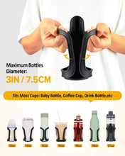Load image into Gallery viewer, Pack of 2 Pram Cup Holder,Universal Stroller Cup Holders,Adjustable Pushchair Bottle Organizer for Bikes, Trolleys,Walkers and Wheelchairs