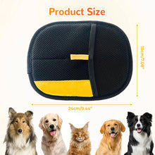 Load image into Gallery viewer, Pet Hair Removal Gloves, 2025 New Electrostatic Pet Hair Remover, Washable Reusable Cat Grooming Gloves for Bed Sheets Couch Clothes Carpet, Premium Pet Care Accessory for Cats and Dogs (1)