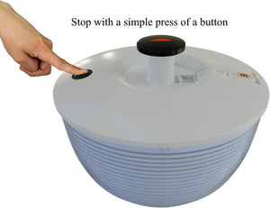 Brieftons Salad Spinner (6.2-Quart) & Brieftons Express Food Chopper (8.5-Cup)