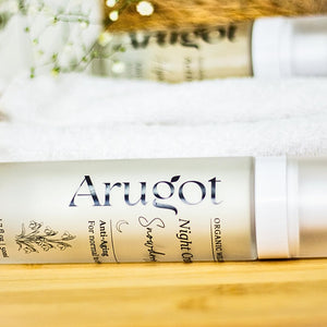 Snowdrops Organic Antiaging Day Cream & Night Cream Bundle | Revitalizing & Collagen Boosting Facial Lotion | 50 ml each
