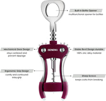 Load image into Gallery viewer, Beneno Wine Opener with Ice Cream Scoop Bundle