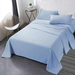 Secura Queen Bed Sheet Set, 4pcs Bedding Sheets & Pillowcases, Soft Microfiber 1800 Thread Count 16" Deep Pocket Luxury Bed Sheets - Hypoallergenic, Wrinkle & Fade Resistant (Black)
