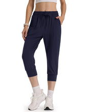 Load image into Gallery viewer, TNNZEET Women's Joggers with Pockets - High Waisted Sweatpants Tapered Leg Drawstring Lightweight Athletic Pants