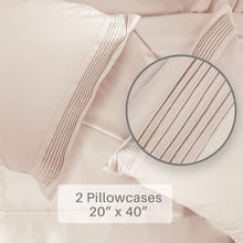 Load image into Gallery viewer, Secura Queen Bed Sheet Set, 4pcs Bedding Sheets &amp; Pillowcases, Soft Microfiber 1800 Thread Count 16&quot; Deep Pocket Luxury Bed Sheets - Hypoallergenic, Wrinkle &amp; Fade Resistant (Black)