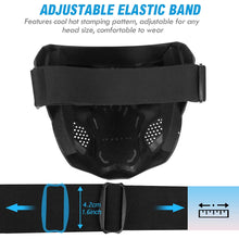Load image into Gallery viewer, Outamateur Skull Goggle Mask Riding Mask Safety Road Riding UV Motorbike Glasses
