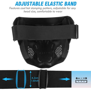 Outamateur Skull Goggle Mask Riding Mask Safety Road Riding UV Motorbike Glasses